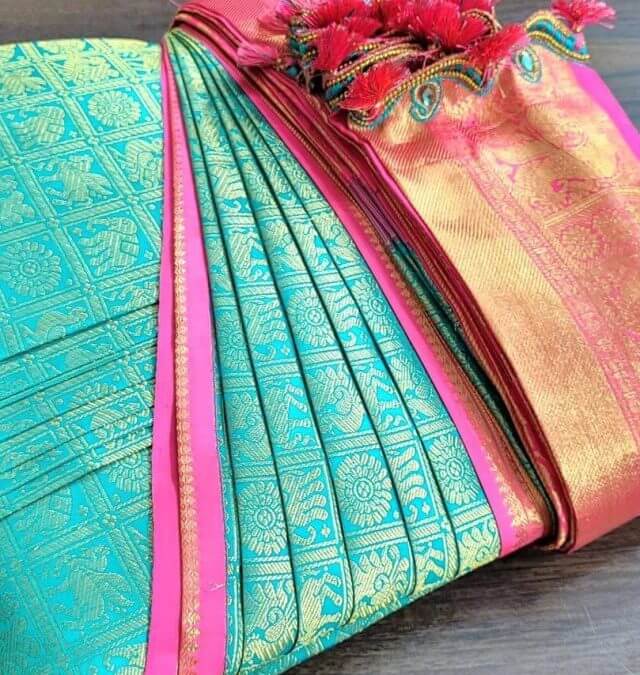 Saree Pre-pleating service available