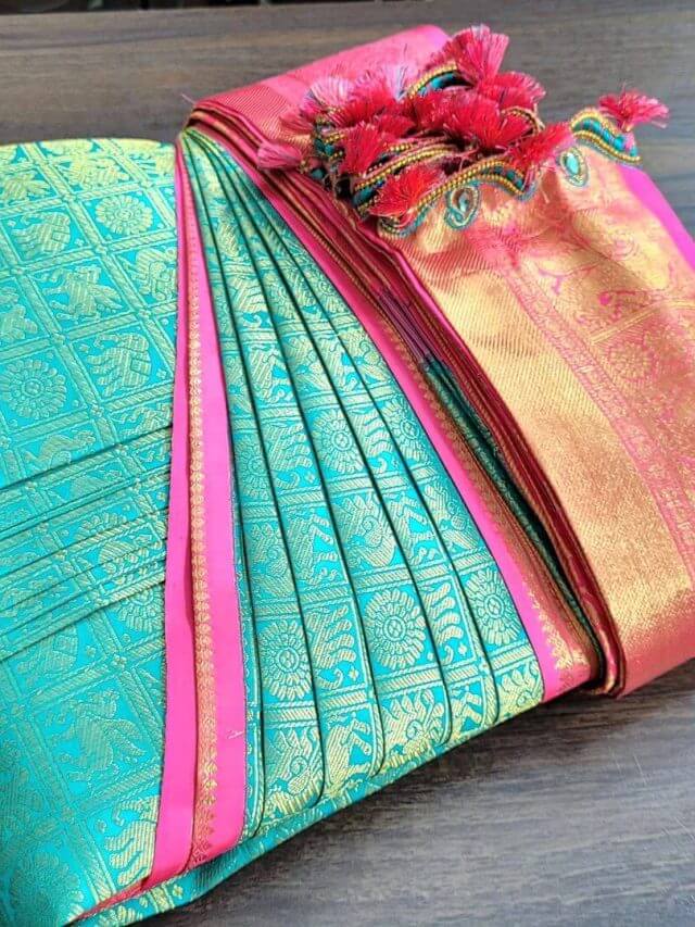 Saree Pre-pleating service available